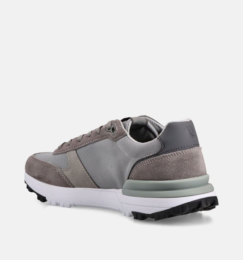 Bjorn Borg Suede Grijze Sneakers voor heren (369022) - geschikt voor steunzolen