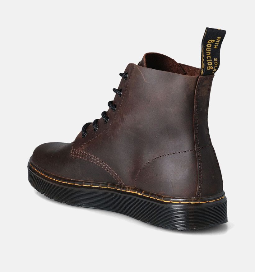 Dr. Martens Thurston Chukka Bottines en Marron pour hommes (352001) - pour semelles orthopédiques