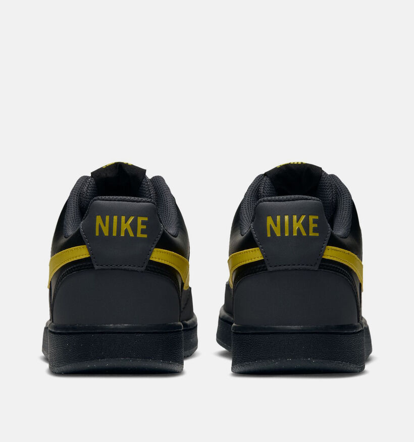 Nike Court Vision Low Next Nature Baskets en Gris fonc&eacute; pour hommes (380984)