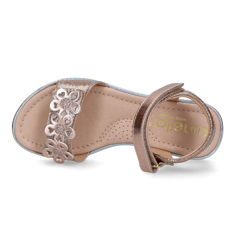 Lunella Goud Roze Sandalen voor meisjes (320169)