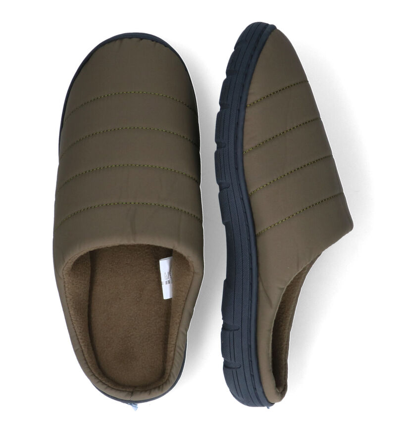 BBS Pantoufles ouvertes en Noir pour hommes (331482)