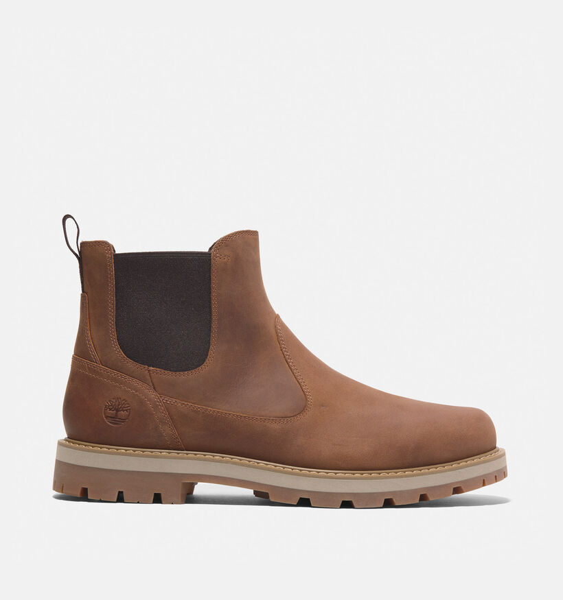 Timberland Britton Road Chelsea Bottines en Cognac pour hommes (344965) - pour semelles orthopédiques