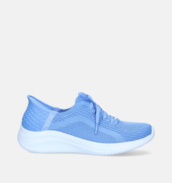 Baskets bleu