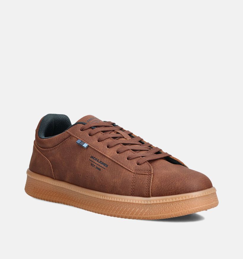 Jack & Jones Haven Tumble Cognac Veterschoenen voor heren (362880) - geschikt voor steunzolen