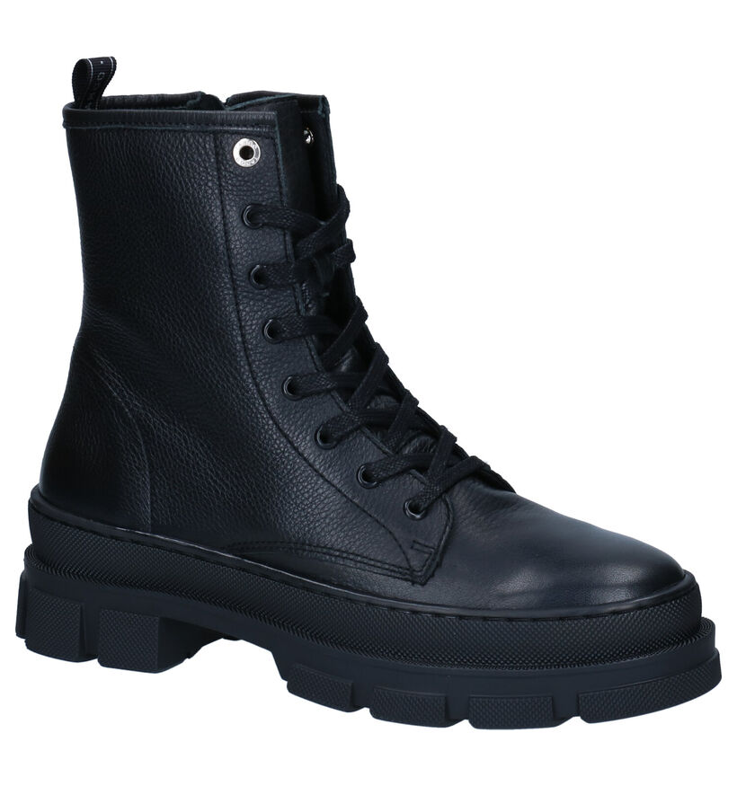 Tango Romy Welt Zwarte Boots voor dames (299282) - geschikt voor steunzolen