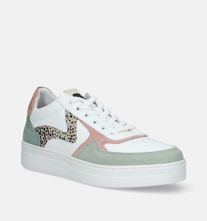 Maruti Momo Witte Sneakers voor dames (337941) - geschikt voor steunzolen