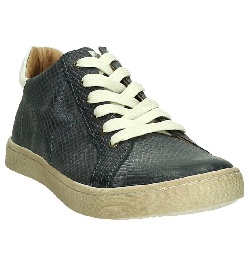 Sneakers Donker Blauw Bisgaard in leer (193503)