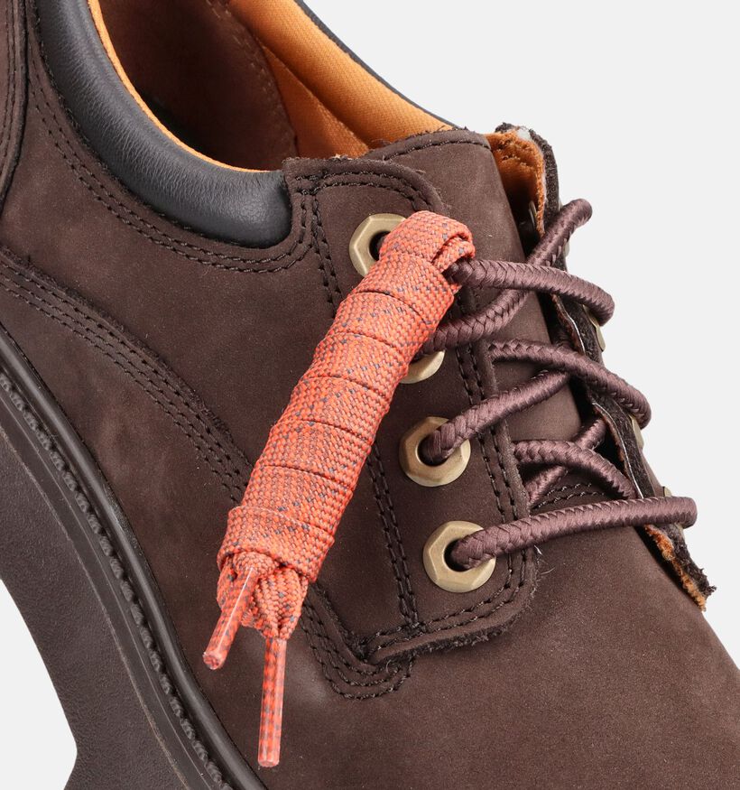 Timberland Stone Street Chaussures &agrave; lacets en Marron pour femmes (376191) - pour semelles orthop&eacute;diques