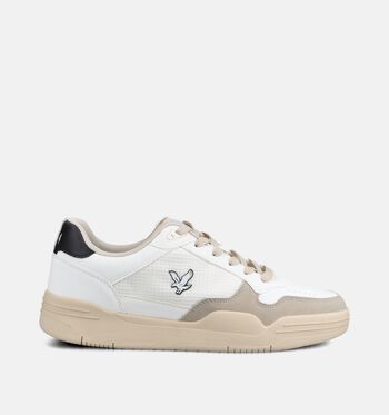 Lyle & Scott Low Baskets Blanc