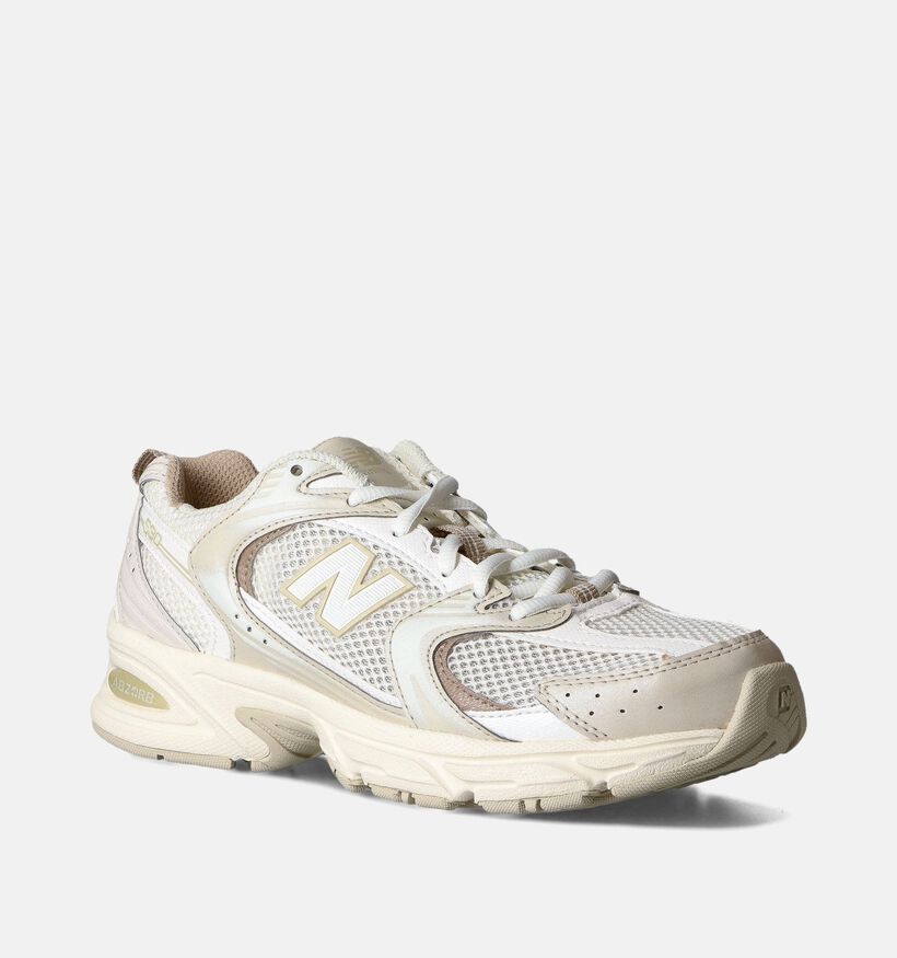 New Balance 530 Baskets sportives en Beige pour femmes (353321) - pour semelles orthopédiques