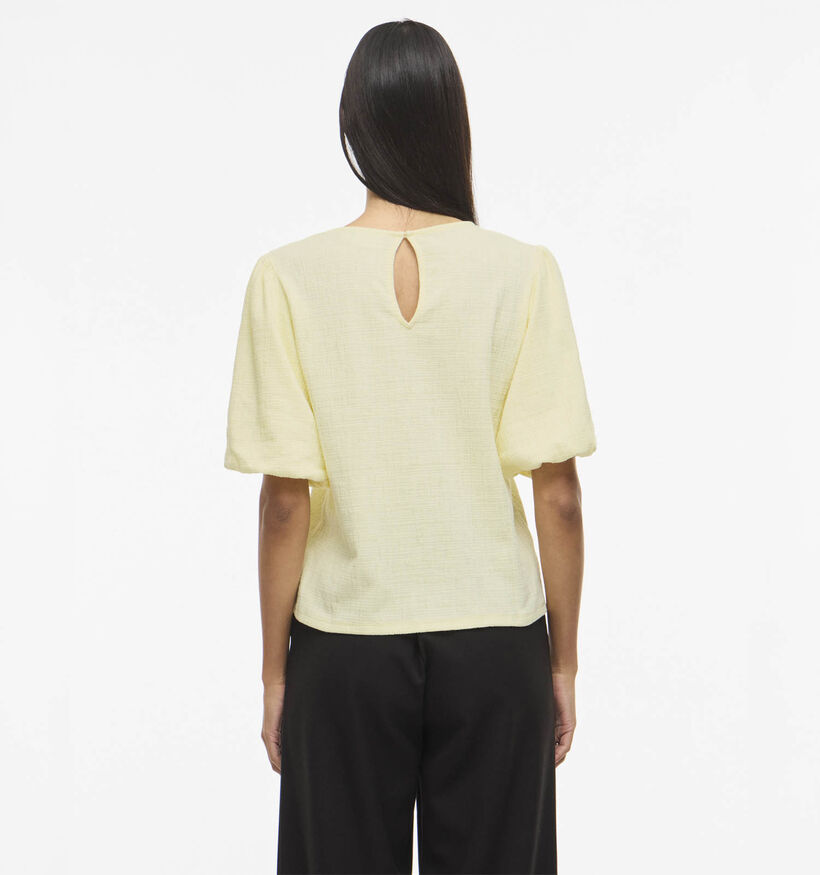 Vila Malora Gele Blouse met Pofmouwen voor dames (369463)