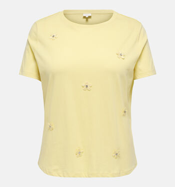 ONLY Carmakoma T-shirts Jaune