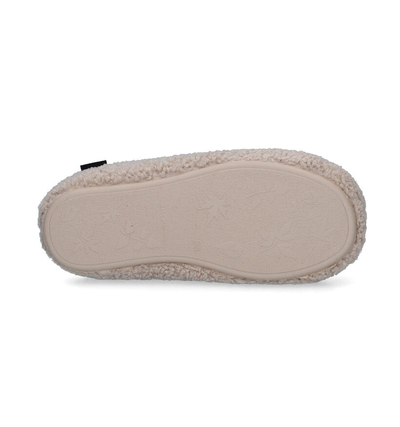 Scapa Pantoufles ouvertes en Beige en textile (317049)