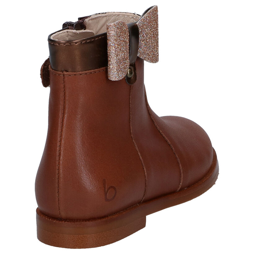 Beberlis Cognac Laarzen in leer (297316)