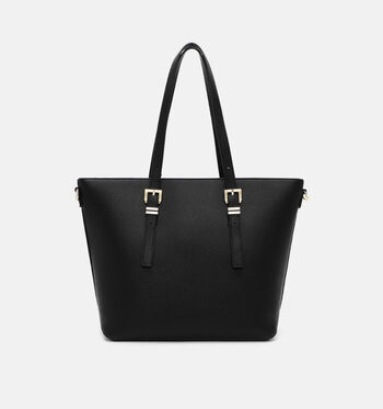 Tamaris Cabas Noir/Cognac/Marron