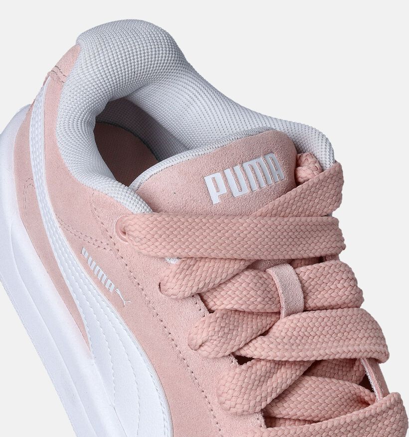 Puma Park Lifestyle Easy SD Baskets en Rose pour femmes (350418) - pour semelles orthopédiques