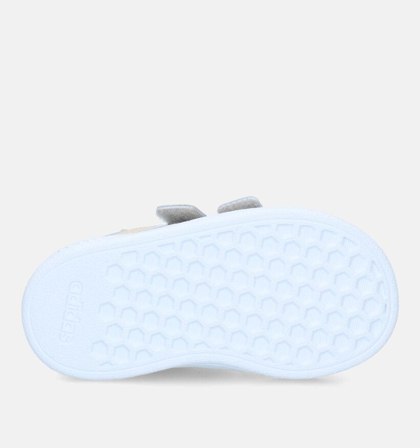 adidas Grand Court Disney Stampertje Grijze Sneakers voor jongens, meisjes (326886)