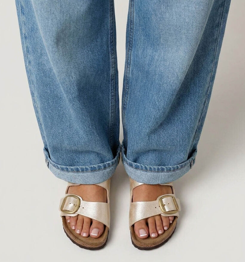 Birkenstock Arizona Big Buckle Parelmoer Slippers voor dames (369534)