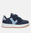 Victoria Blauwe Babysneakers in kunstleer (331461)