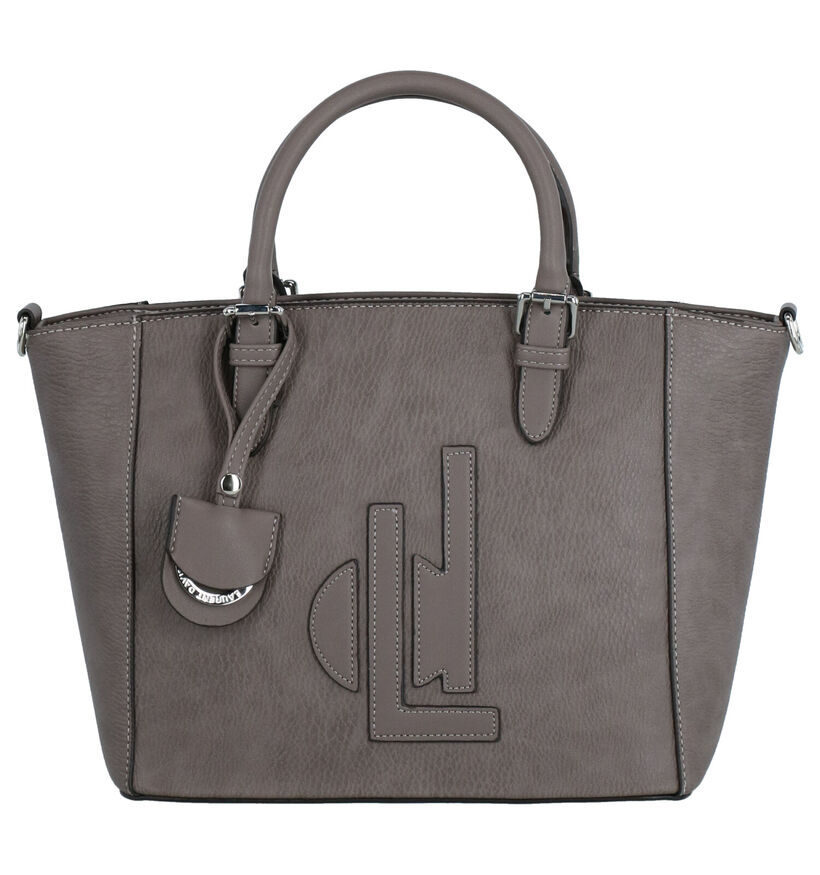 Laurent David Saron Sac à Main en Taupe en simili cuir (260470)