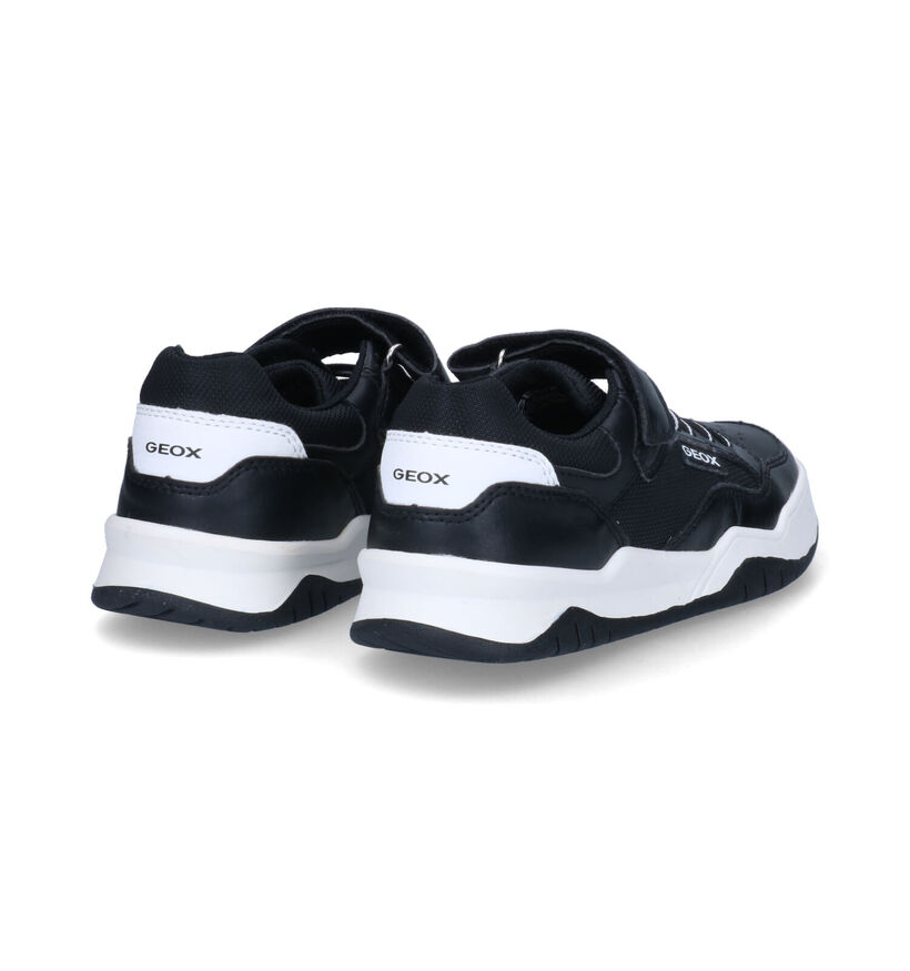 Geox Perth Zwarte Sneakers voor jongens (302609)