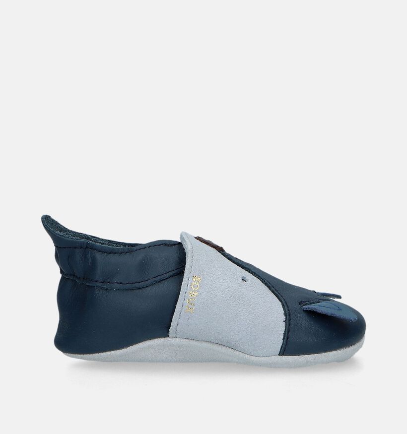 Bobux Foxy Chaussons pour bébé en Bleu pour filles, garçons (294786)