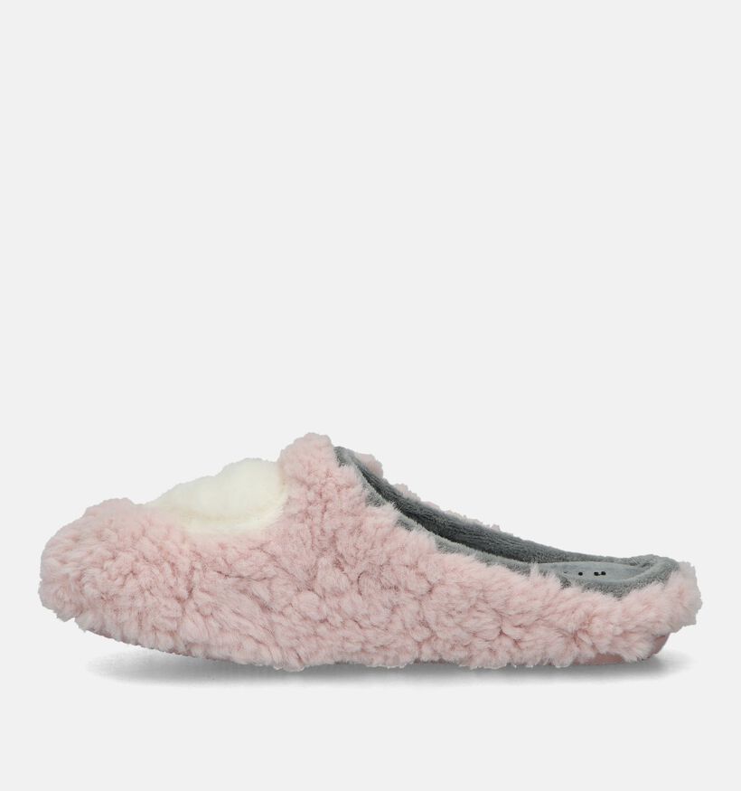 Milo & Mila Pantoufles ouvertes en Rose pour filles (332301)