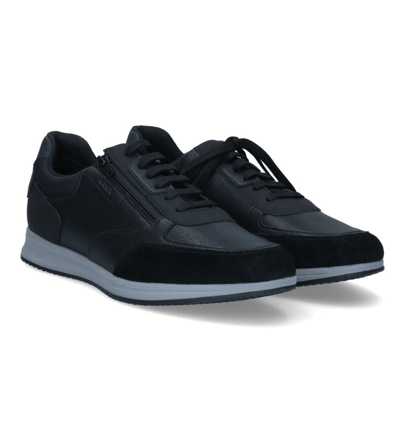 Geox Avery Chaussures basses en Noir en textile (315632)