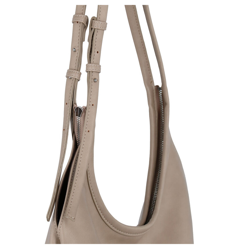 Keddo Sac à bandoulière en Beige en simili cuir (284234)