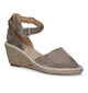 Posh by Poelman Taupe Sandalen voor dames (310322)