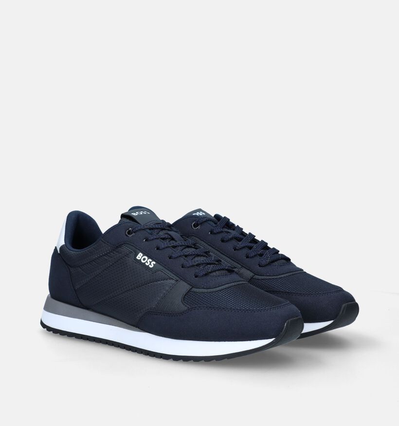 Boss Kai Runn Chaussures à lacets en Bleu pour hommes (330895)