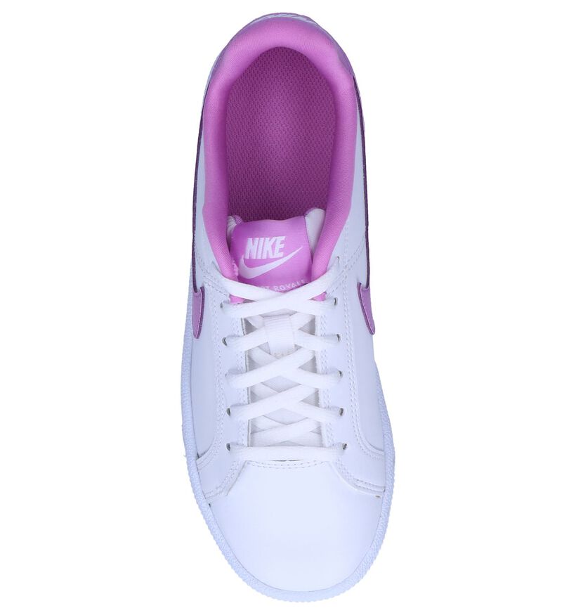 Witte Sneakers Nike Court Royale GS in kunstleer (249847)