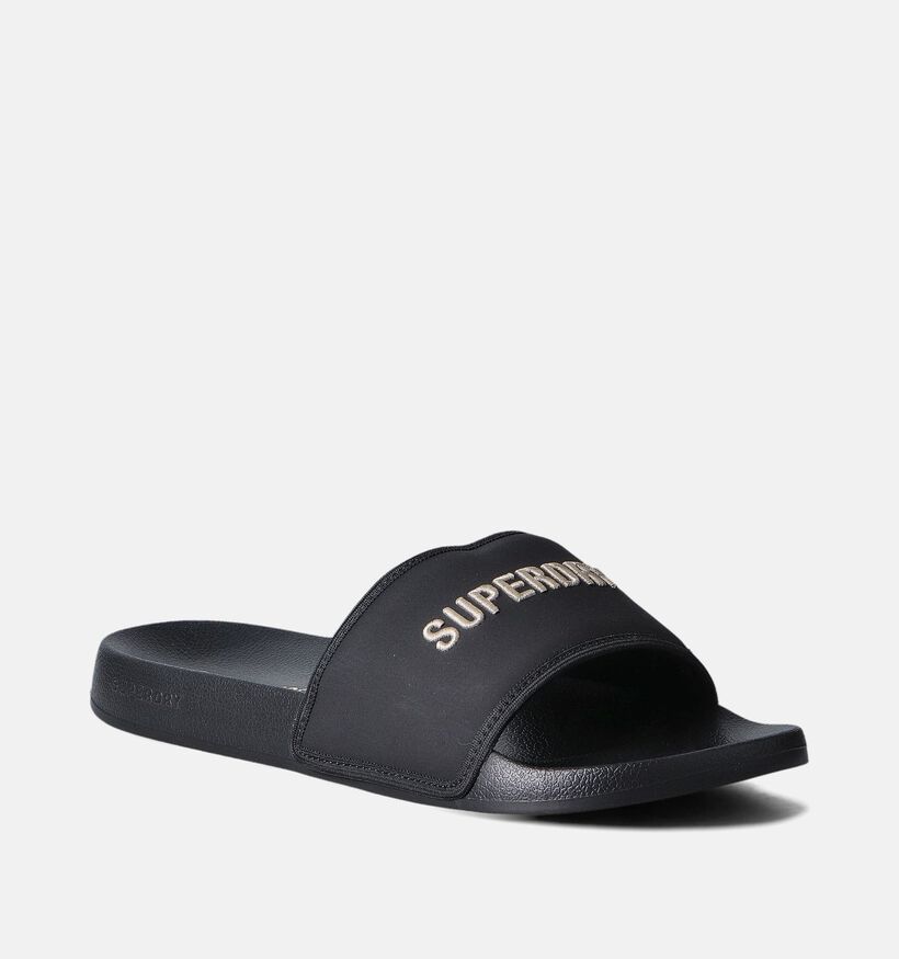 Superdry Tarp Core Pool Slide Zwarte Badslippers voor heren (353674)