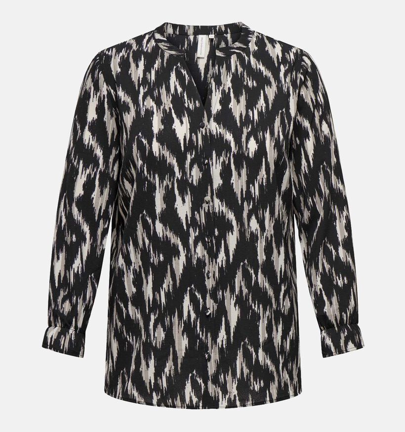 ONLY Carmakoma Lux Zwarte Blouse voor dames (346461)