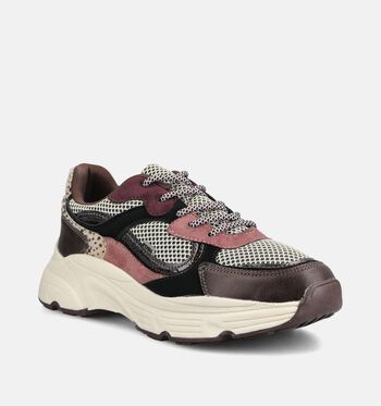 Poelman Posh by Poelman Low Baskets Marron/Bordeaux