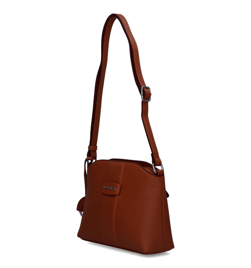 Laurent David Cognac Crossbody Tas voor dames (327906)