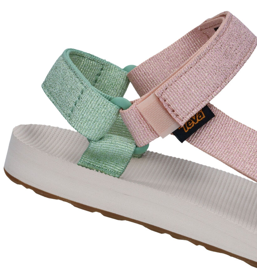 Teva Original Sandales en Rose gold en textile (321755)