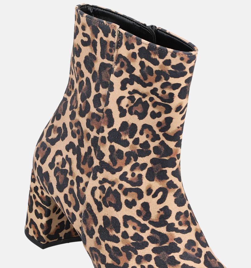 Gabor Bottines à talons en Beige/Marron pour femmes (363141) - pour semelles orthopédiques