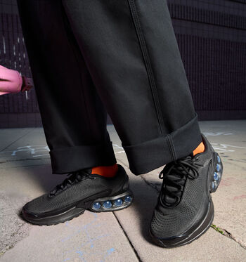 Nike Air Max Low Baskets Black/ Black/ Metallic Grey/White/ White/ Metallic Silver