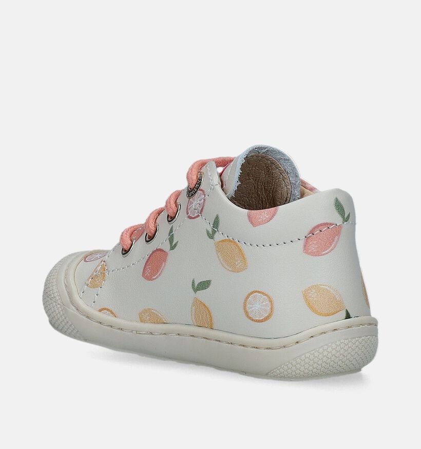 Naturino Cocoon Calf Chaussures pour bébé en Écru pour filles (339407)