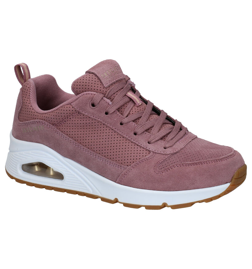 Skechers Eno Two For The Show Baskets en Rose en synthétique (279394)