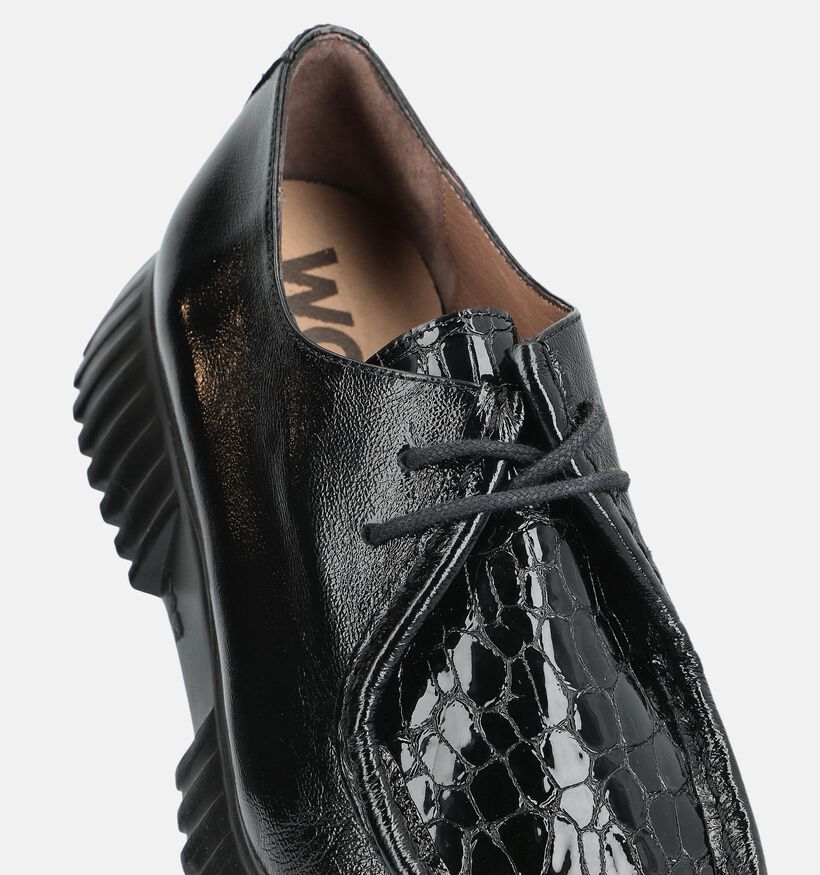 Wonders Zwarte Loafers voor dames (381441) - geschikt voor steunzolen