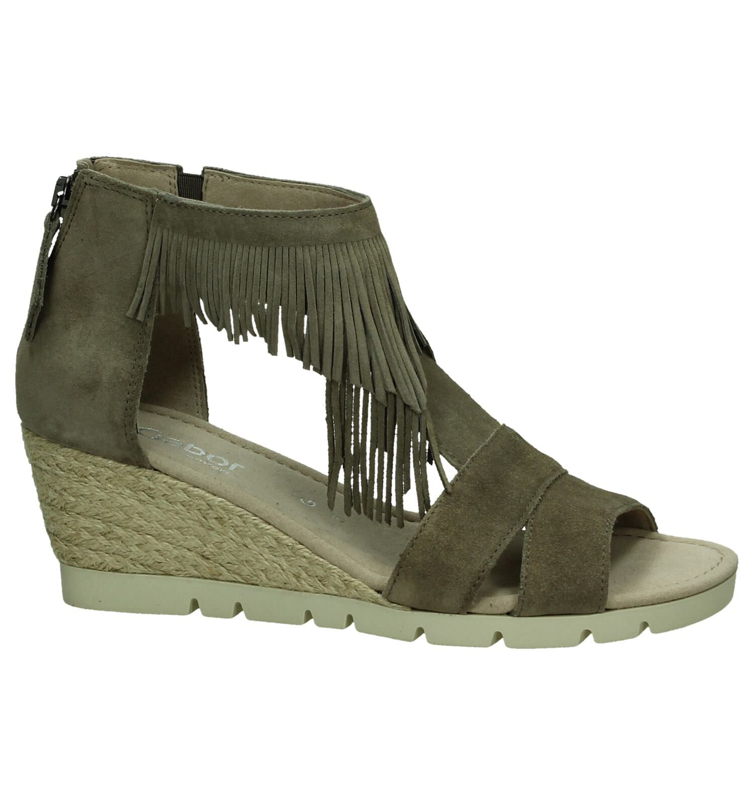 Gabor hot sale sandalen taupe