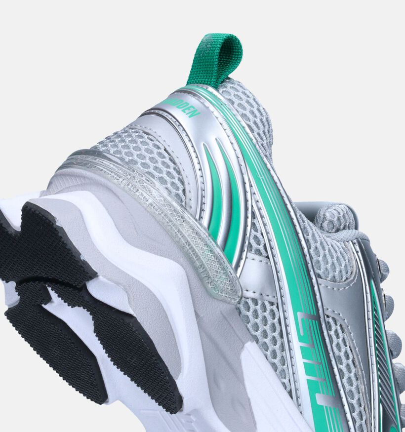Steve Madden Speedster Zilveren Sneakers voor dames (347694) - geschikt voor steunzolen