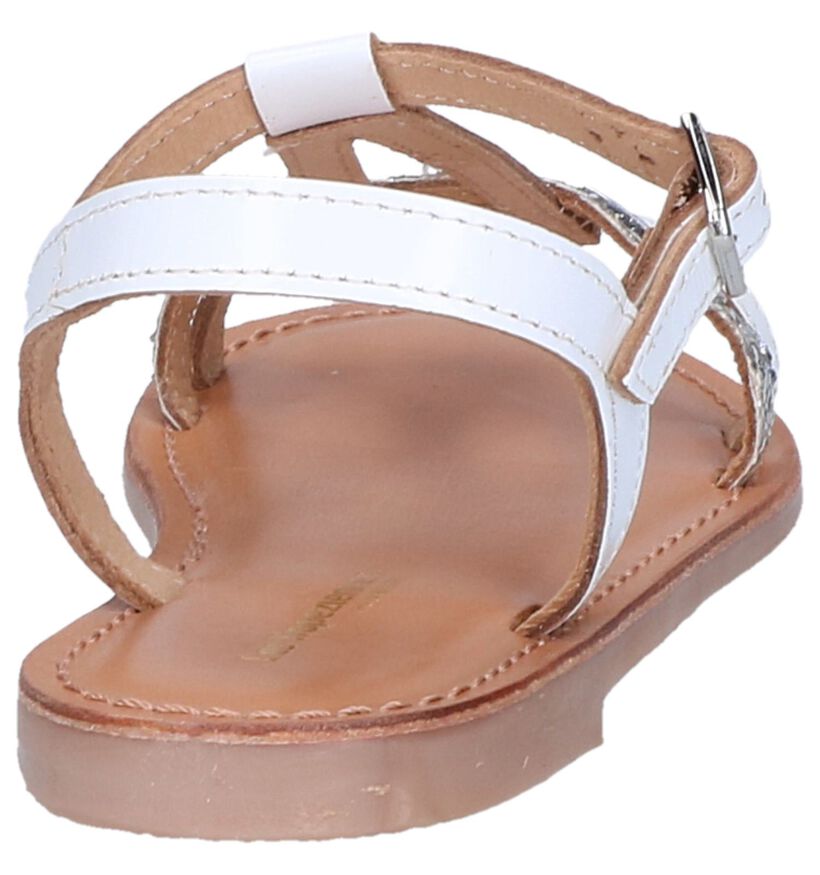 Les Tropeziennes Bada Witte Sandalen voor meisjes (322998)