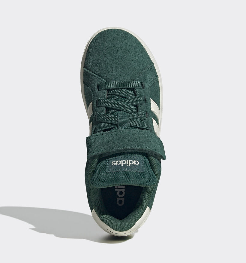 adidas Grand Court 00s Groene Sneakers voor meisjes, jongens (350204)