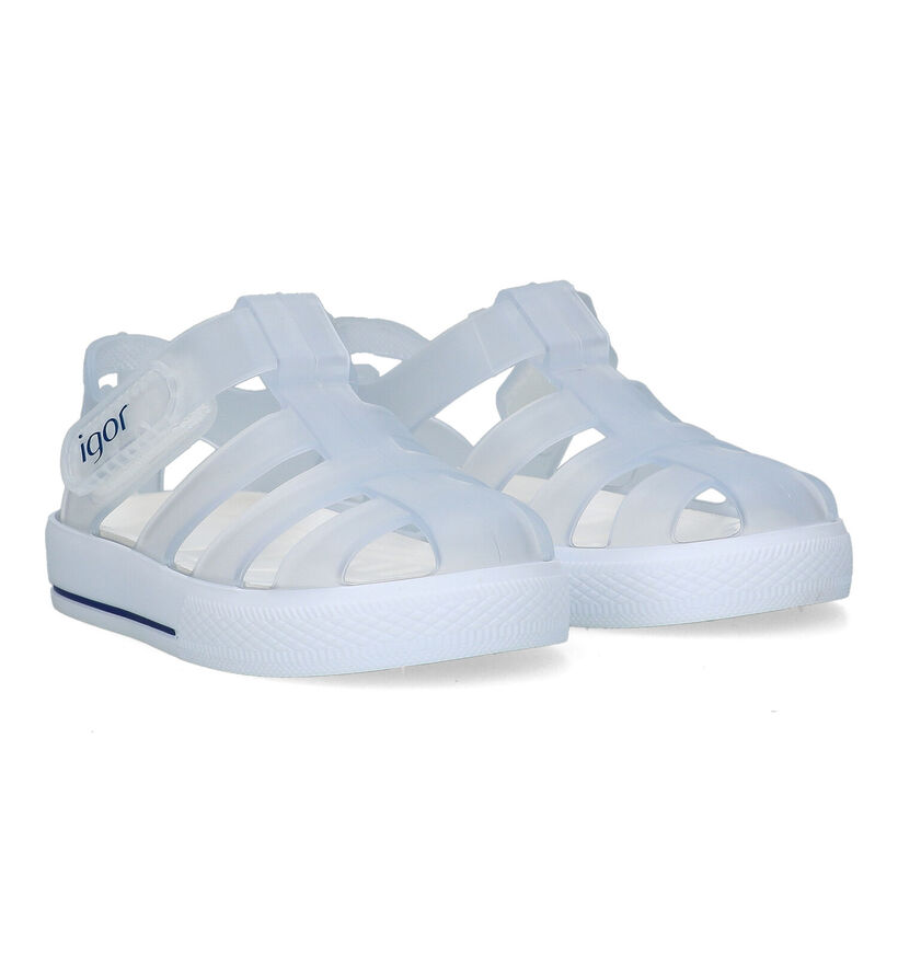 Igor Chaussures d'eau en Bleu pour filles, garçons (340872) - pour semelles orthopédiques