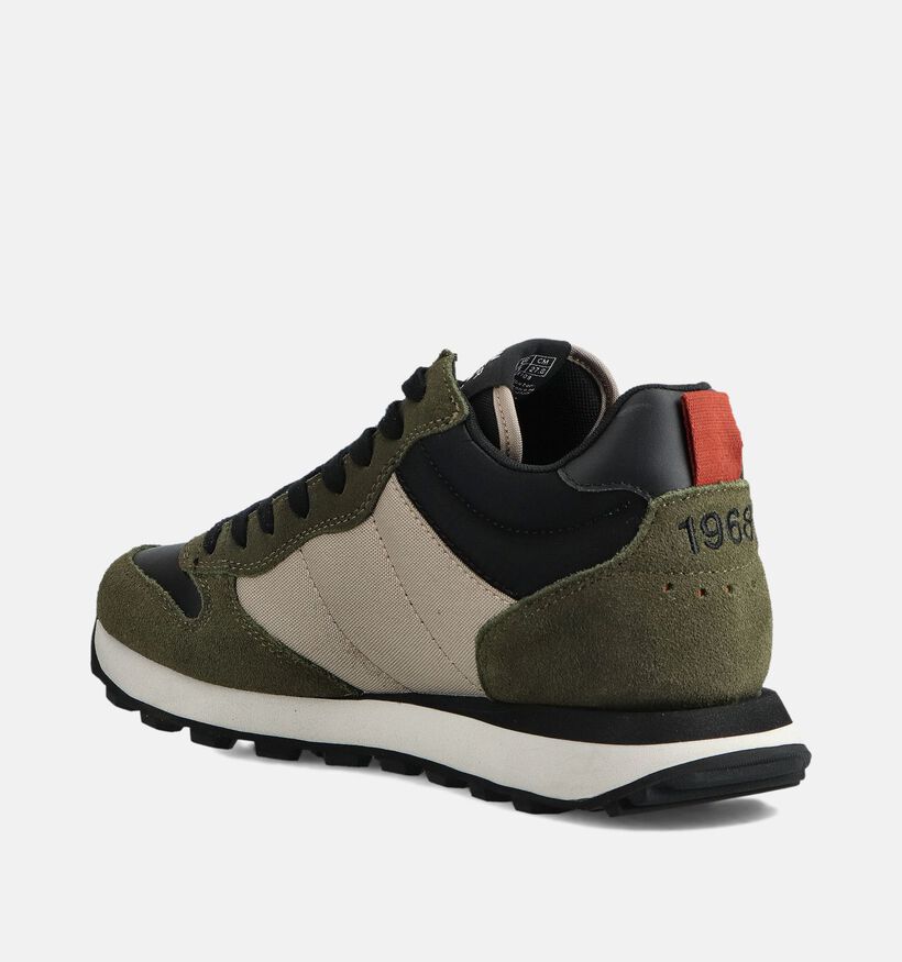 Sun68 Tom 2.0 Solid Kaki Sneakers voor heren (361802) - geschikt voor steunzolen
