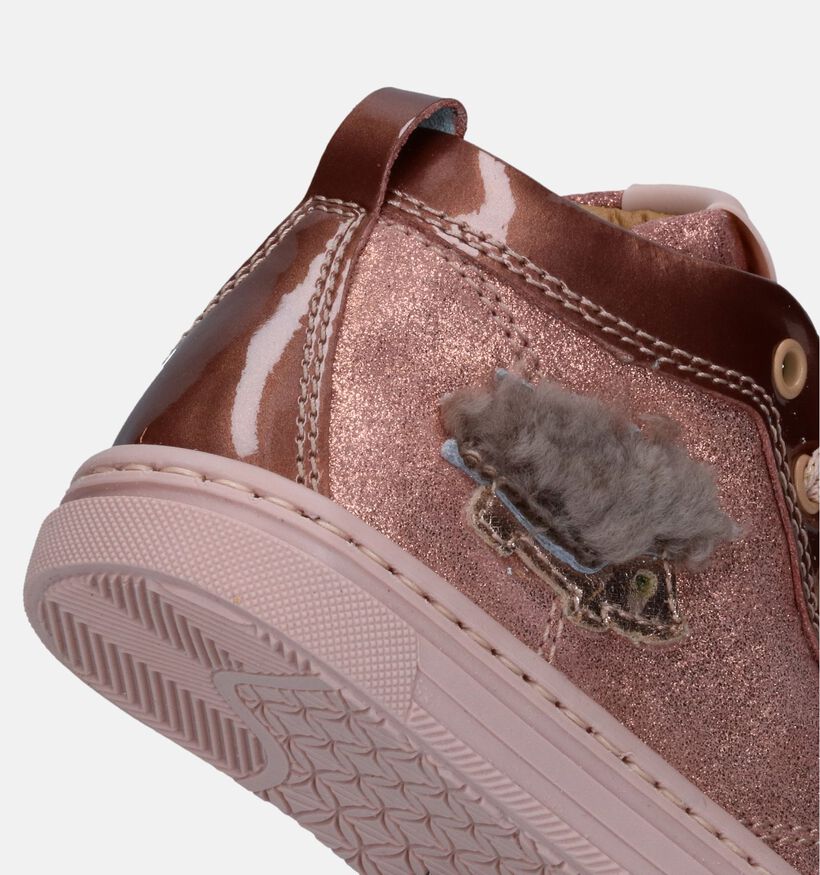 STONES and BONES Genag Blauwe Hoge schoenen voor meisjes (329454) - geschikt voor steunzolen