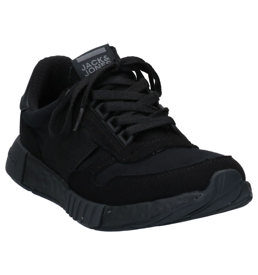 Jack & Jones Zwarte Sneakers in stof (269171)